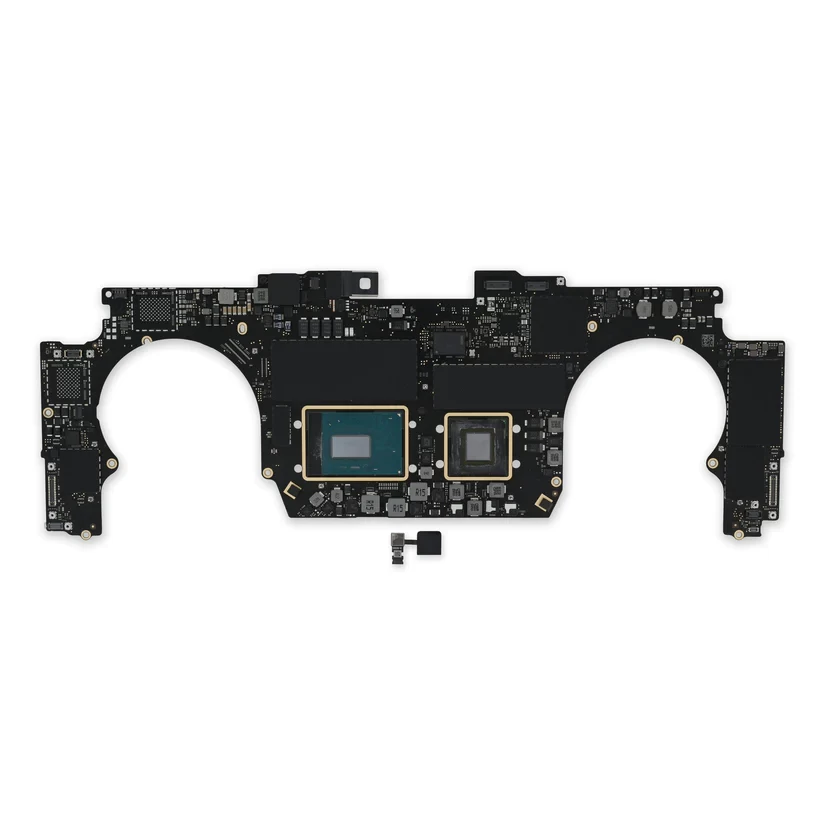 MacBook Pro 15" Retina (Mid 2018) 2.6 GHz Logic Board, Radeon Pro 560X, with Paired Touch ID Sensor