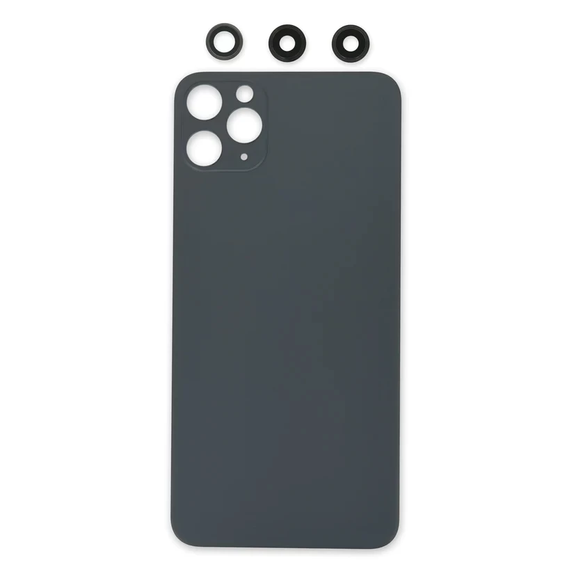 iPhone 11 Pro Max Rear Glass Panel with Lens Covers